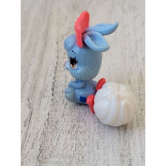 Mini bunny rabbit bow princess doll pet accessory toy - Picture 2 of 4